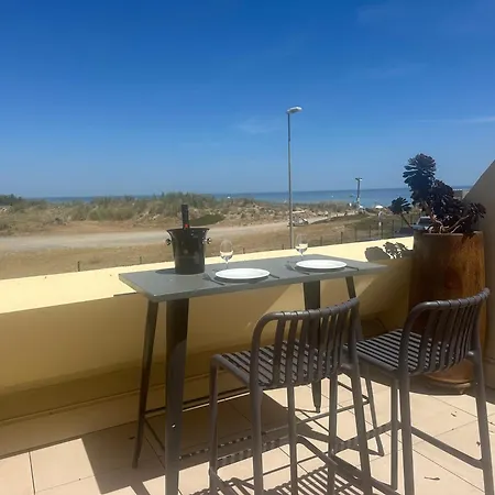 Village Naturiste - Heliopolis Ab 30m2 - Vue Avec Grande Terrasse - Parking דירה אגדה
